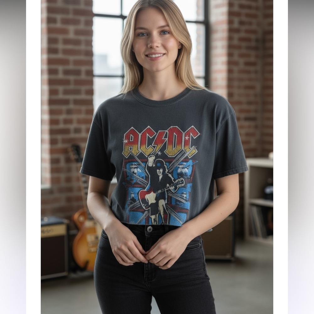 AC/DC  Graphic T-Shirt - Black​​